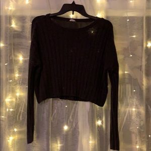 Cropped sweater
